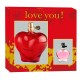 COFFRET EAU DE PARFUM LOVE YOU RED REAL TIME