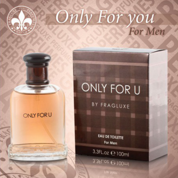 EAU DE TOILETTE ONLY FOR U MEN FRAGLUXE