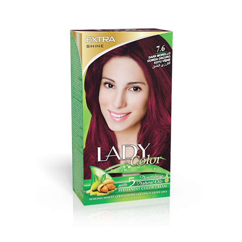 LADY IN COLOR 7.6 DARK MORELLO PERMANENT COLOR CREAM