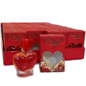 MINI EAU DE PARFUM LOVE YOU RED REAL TIME