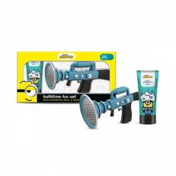 MINIONS GEL DOUCHE ET PISTOLET A EAU