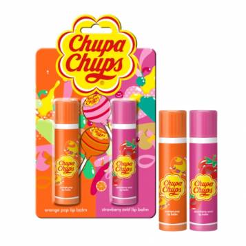 CHUPA CHUPS LIP BALM WETERMELON, PEACH