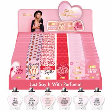 SENTIO DISPLAY LOVE QUOTES 15 ML