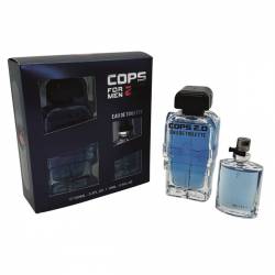 COFFRET COPS EAU DE TOILETTE HOMME REAL TIME